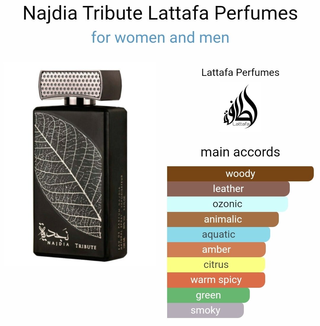 Najdia Tribute Lattafa Perfumes