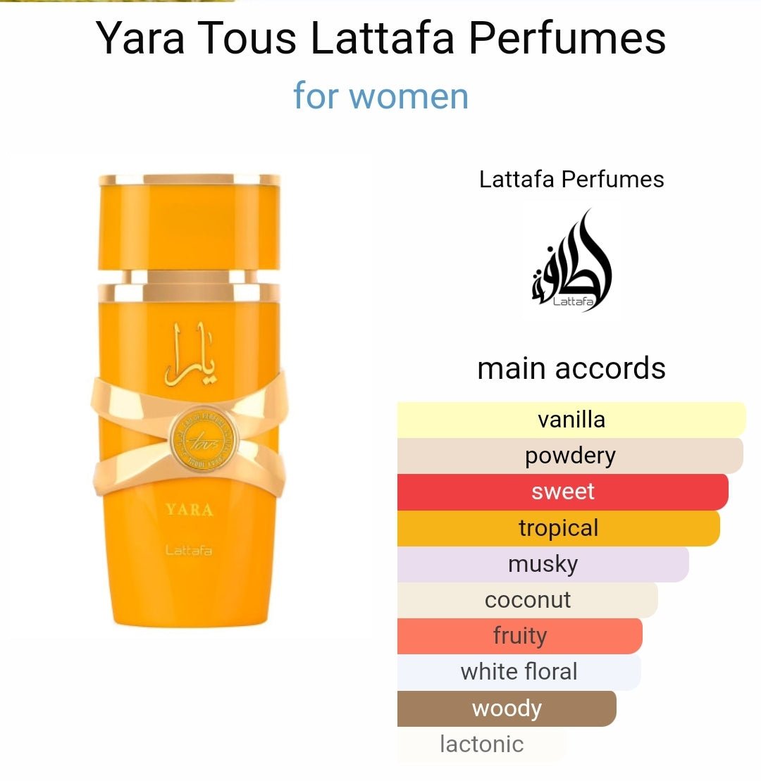 Yara Tous Lattafa Perfumes 100ml eau de parfum